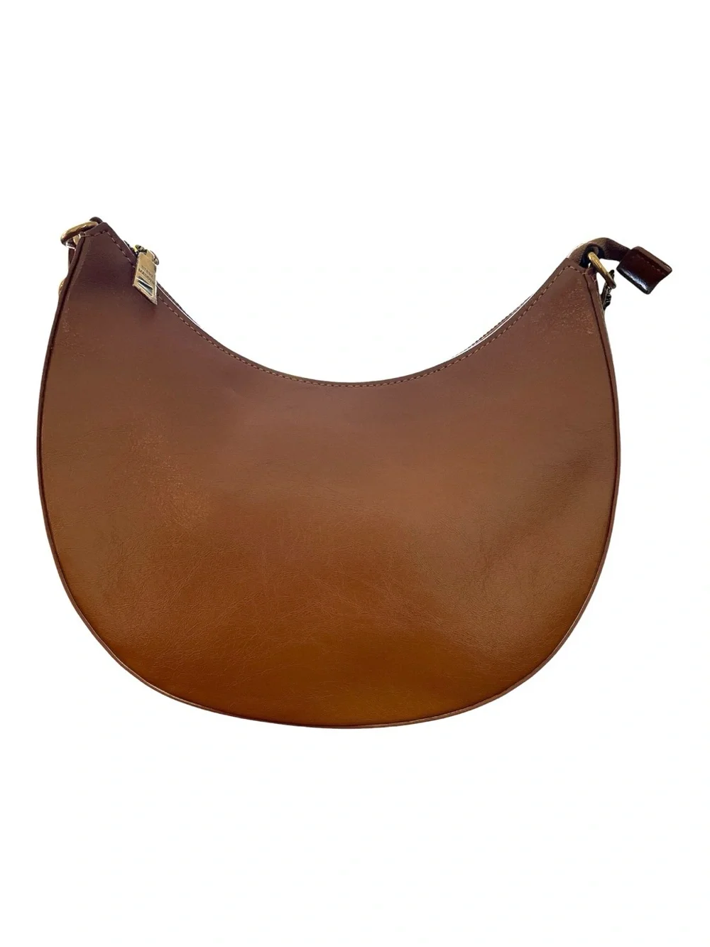 STEVE MADDEN BROWN CRESCENT SHOULDER BAG NWT